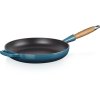 Le Creuset Signature Stegepande m. Trhndtag 28 cm, Deep Teal