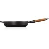 Le Creuset Signature Sauterpande m. Trhndtag 28 cm, Mat Sort