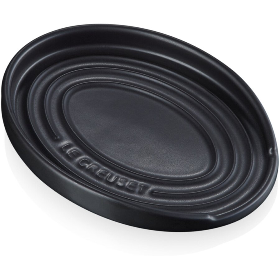 Le Creuset Grydeskeholder 16 cm, Mat Sort