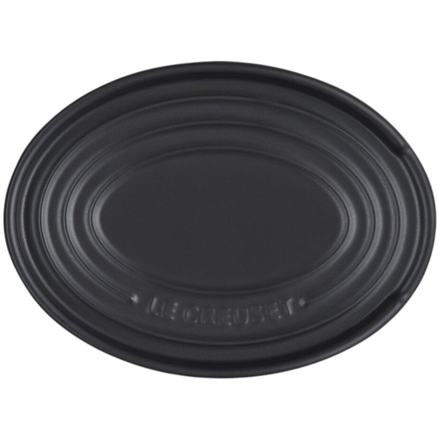 Le Creuset Grydeskeholder 16 cm, Mat Sort