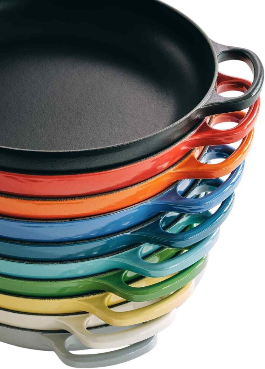 Le Creuset Signature Stegepande m. Trhndtag 28 cm, Volcanic