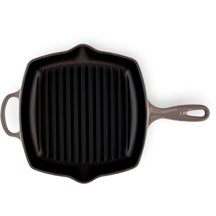 Le Creuset Signature Grillpande 26 cm, Flint