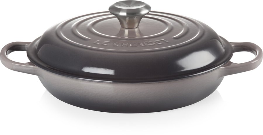 Le Creuset Signature Buffetgryde 30 cm/3,5 L, Flint