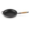 Le Creuset Signature Stegepande m. Trhndtag 28 cm, Flint