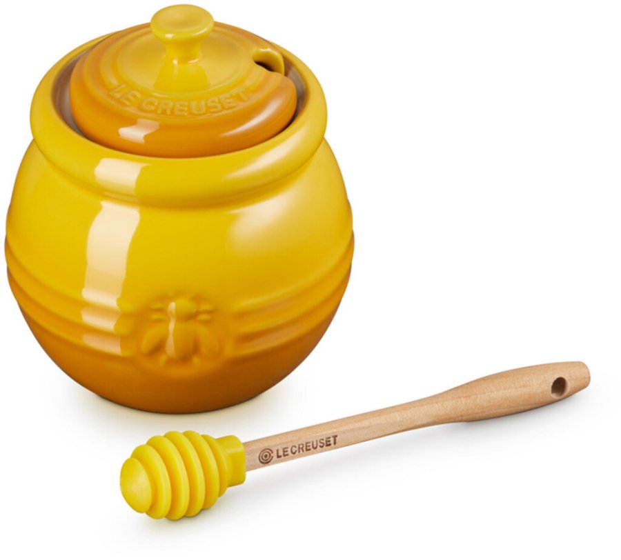 Le Creuset Honningkrukke m. Ske 0,45 L, Nectar