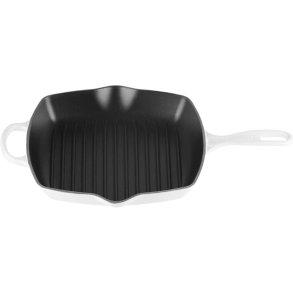 Le Creuset Signature Støbejernsgrillpande 26 cm, White