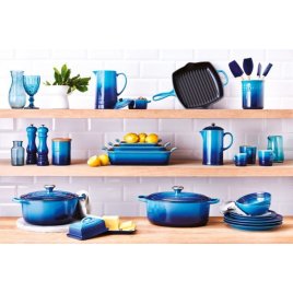 Le Creuset Bestik- og Redskabskrukke H14,8 cm, Azure