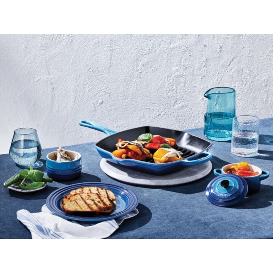 Le Creuset Signature Grillpande 26 cm, Azure