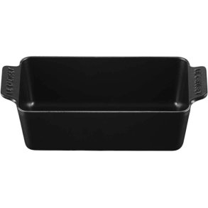 Le Creuset St�bejern Br�dform 23 cm/1,9 L, Mat Sort