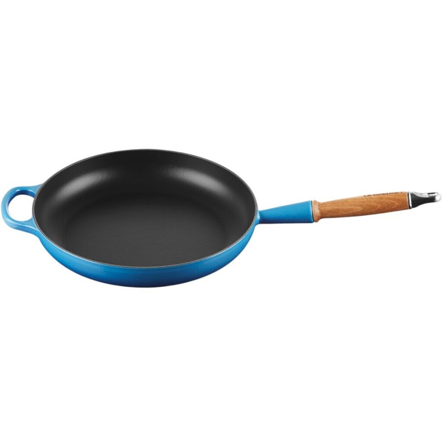 Le Creuset Signature Stegepande m. Trhndtag 28 cm, Azure