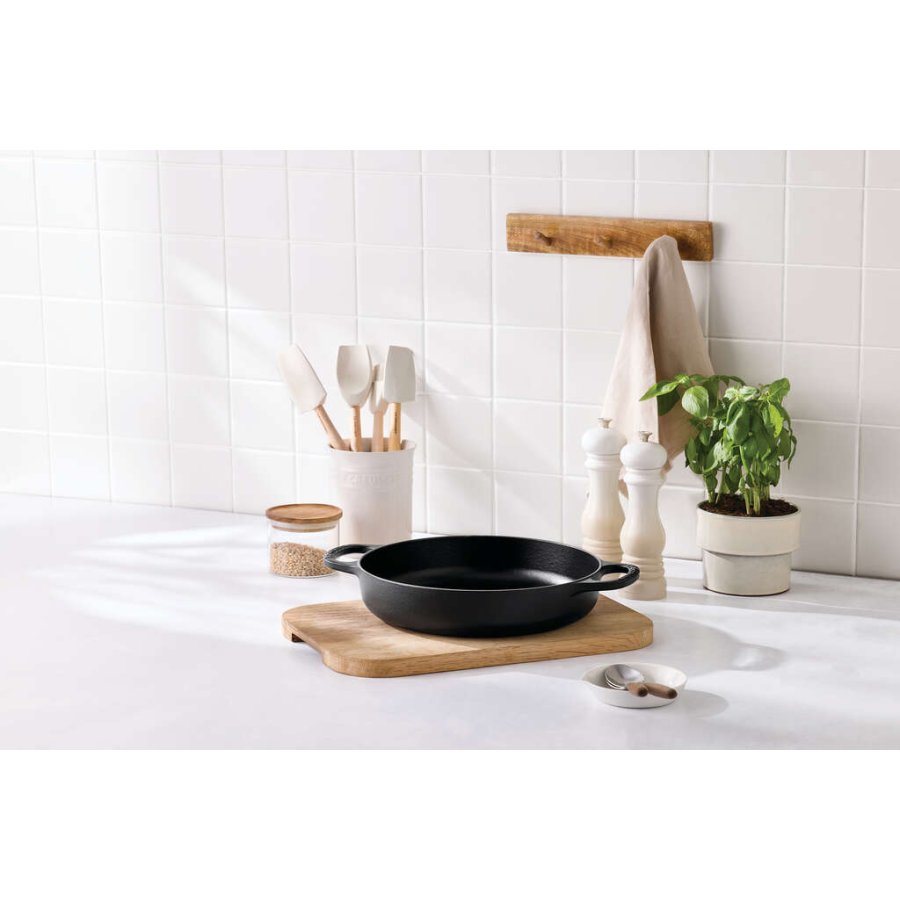 Le Creuset Signature Everyday Pan 28 cm, Mat Sort