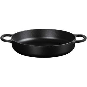 Le Creuset Signature Everyday Støbejernspande 28 cm, Mat Sort