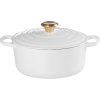 Le Creuset Signature Gryde 24 cm/4,2 L, White