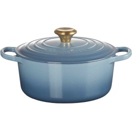 Le Creuset Signature Gryde 24 cm/4,2 L, Chambray