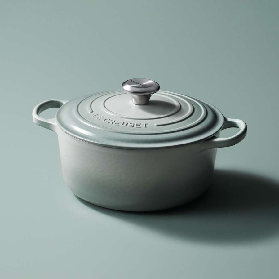 Le Creuset Signature Gryde 24 cm/4,2 L, Sea Salt