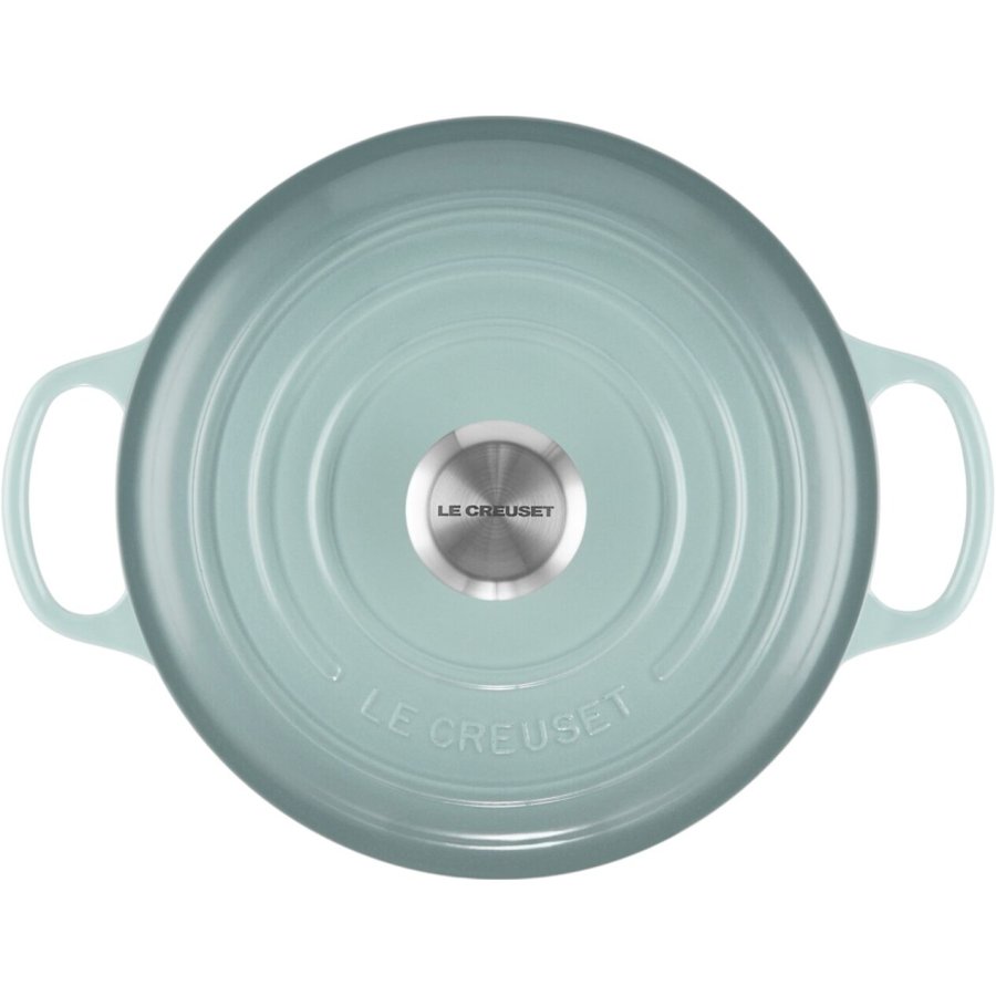 Le Creuset Signature Gryde 24 cm/4,2 L, Sea Salt