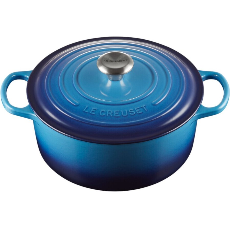 Le Creuset Signature Gryde 26 cm/5,3 L, Azure