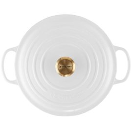 Le Creuset Signature Gryde 28 cm/6,7 L, White