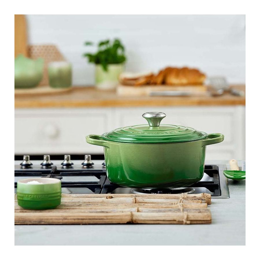 Le Creuset Signature Gryde 28 cm/6,7 L, Bamboo Green