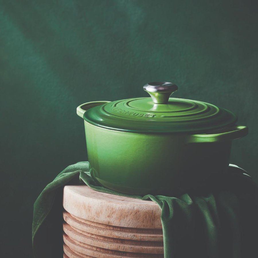 Le Creuset Signature Gryde 28 cm/6,7 L, Bamboo Green