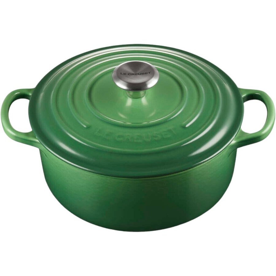 Le Creuset Signature Gryde 28 cm/6,7 L, Bamboo Green