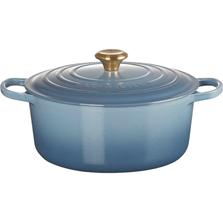 Le Creuset Signature Gryde 28 cm/6,7 L, Chambray