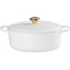 Le Creuset Signature Oval Gryde 27 cm/4,1 L, White