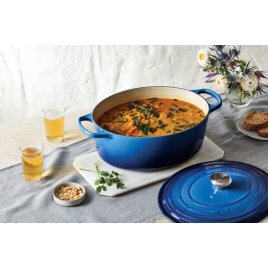 Le Creuset Signature Oval Gryde 27 cm/4,1 L, Azure