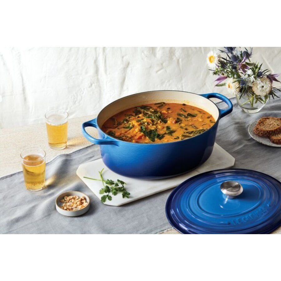 Le Creuset Signature Oval Gryde 27 cm/4,1 L, Azure