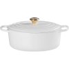 Le Creuset Signature Oval Gryde 31 cm/6,3 L, White