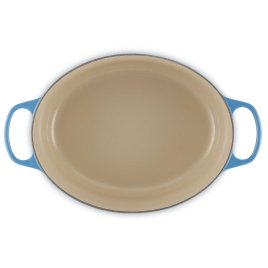 Le Creuset Signature Oval Gryde 31 cm/6,3 L, Azure