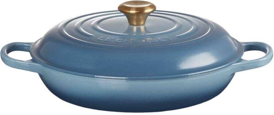 Le Creuset Signature Buffetgryde 30 cm/3,5 L, Chambray