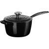 Le Creuset Signature Kasserolle 16 cm/1,5 L, Sort