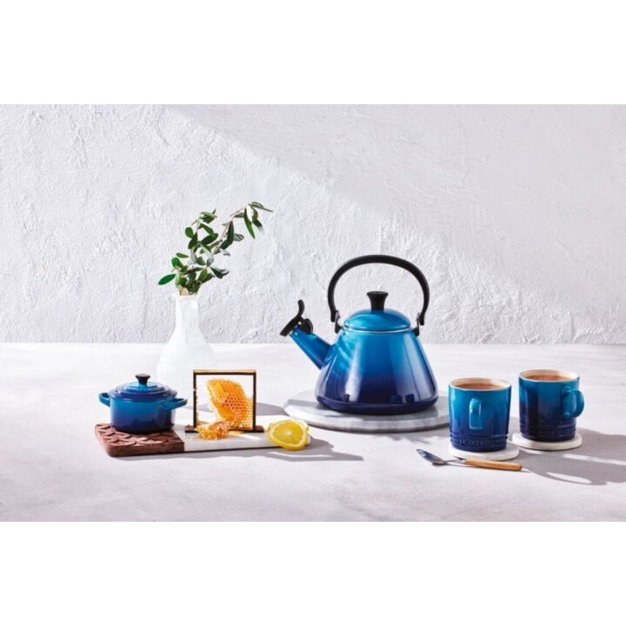 Le Creuset Kone Kedel m. Fljte 1,6 L, Azure