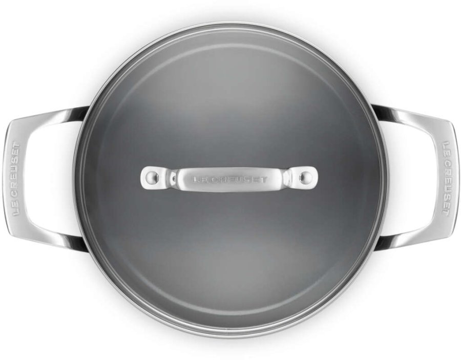 Le Creuset Essential Gryde m. Keramisk Belgning 20 cm/3,8 L, Sort