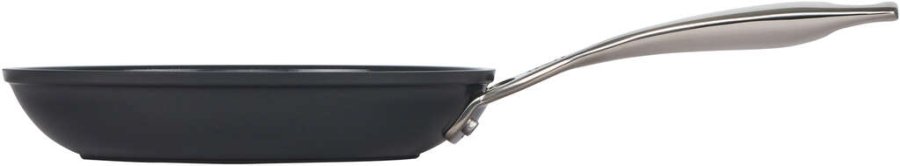 Le Creuset Essential Stegepande m. Keramisk Belgning 20 cm, Sort