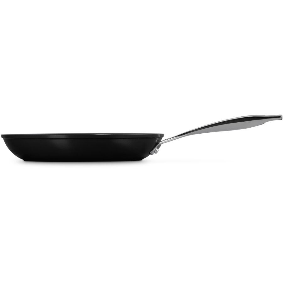 Le Creuset Essential Stegepande m. Keramisk Belgning 26 cm, Sort