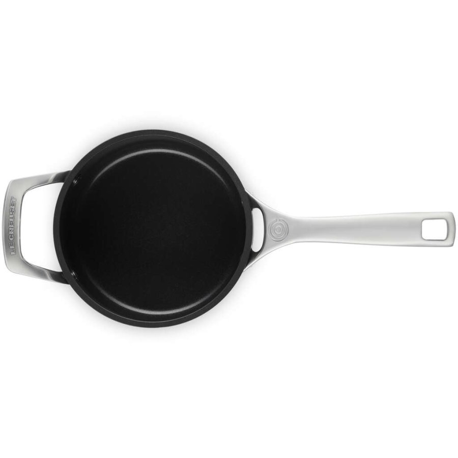 Le Creuset Essential Kasserolle m. Keramisk Belgning 16 cm/1,9 L, Sort