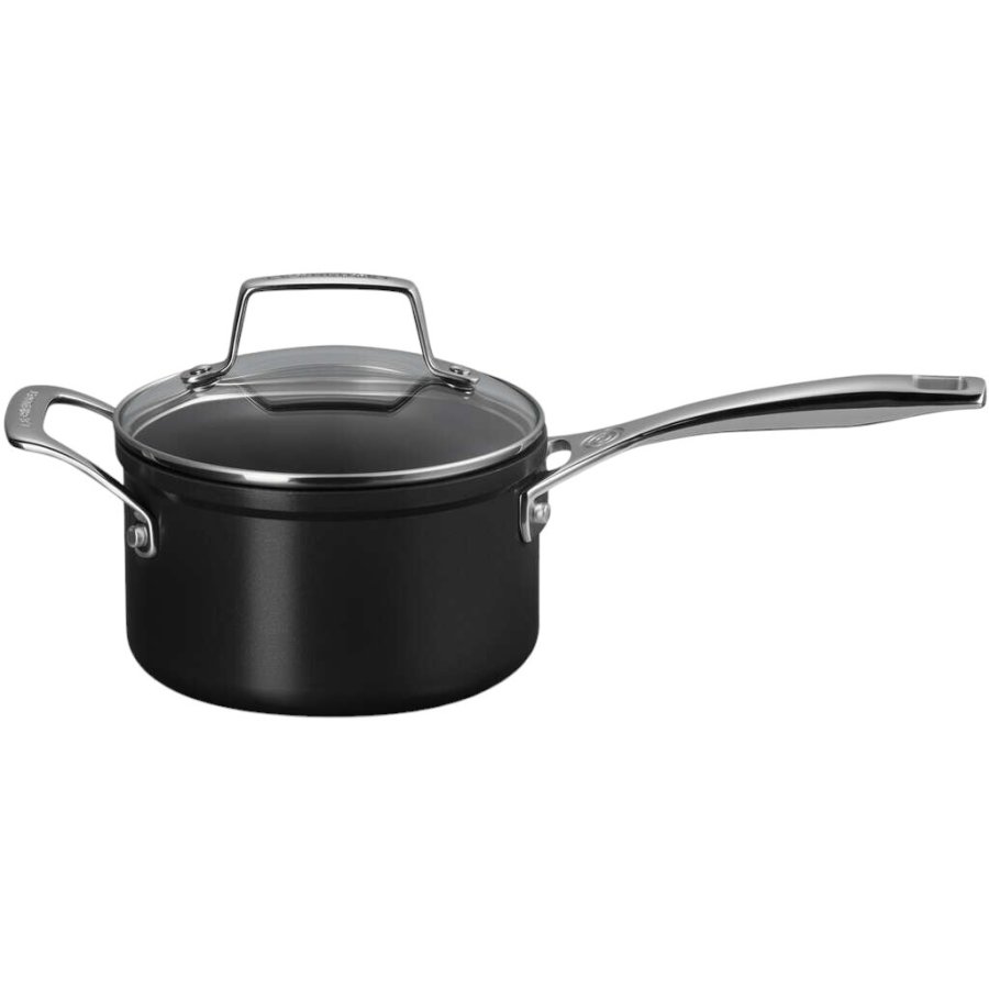 Le Creuset Essential Kasserolle m. Keramisk Belgning 16 cm/1,9 L, Sort