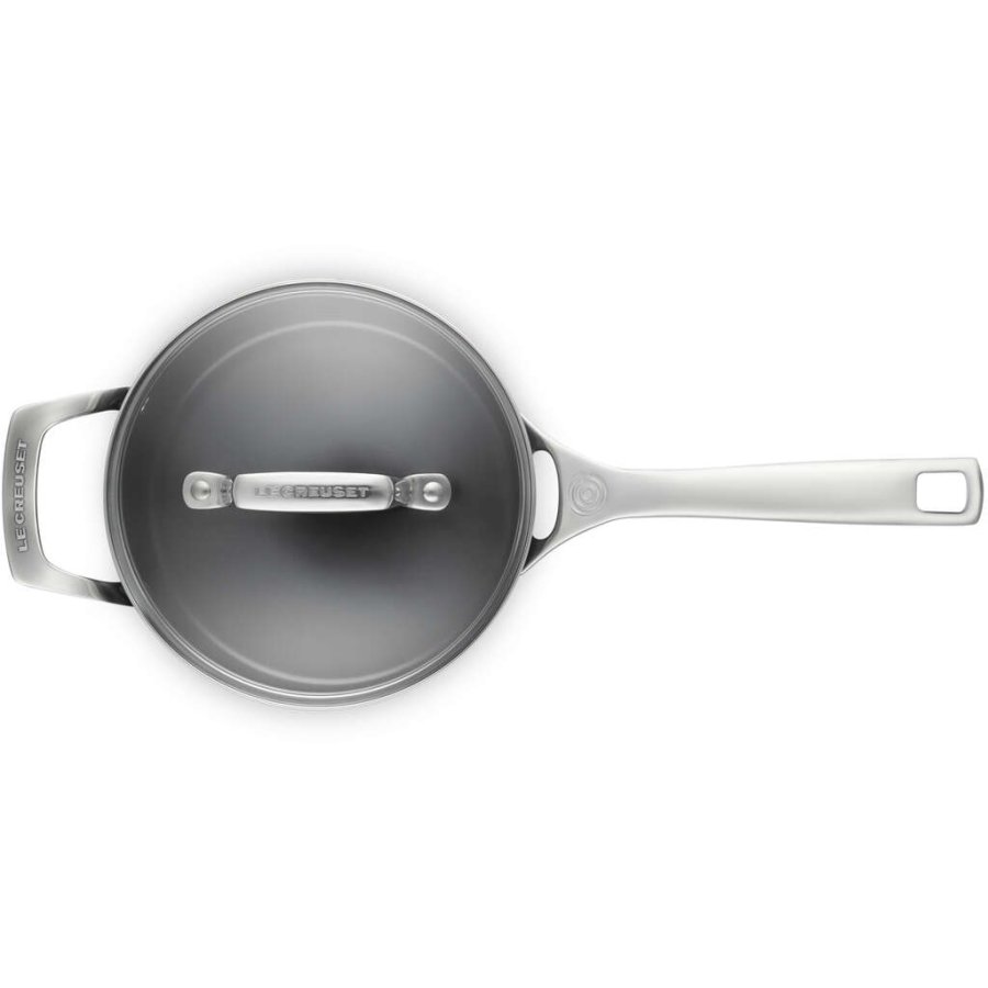 Le Creuset Essential Kasserolle m. Keramisk Belgning 18 cm/2,8 L, Sort