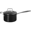 Le Creuset Essential Kasserolle m. Keramisk Belgning 18 cm/2,8 L, Sort