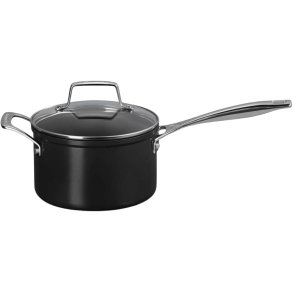 Le Creuset Essential Kasserolle m. Keramisk Non-stick Belgning 18 cm/2,8 L, Sort