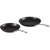 Le Creuset TNS Stegepande 2 stk. 24+28 cm, Sort