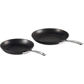 Le Creuset TNS Stegepande m. Non-stick Belgning 2 stk. 24+28 cm