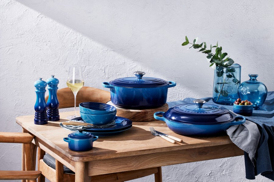 Le Creuset Signature Dyb Tallerken 16 cm, Azure