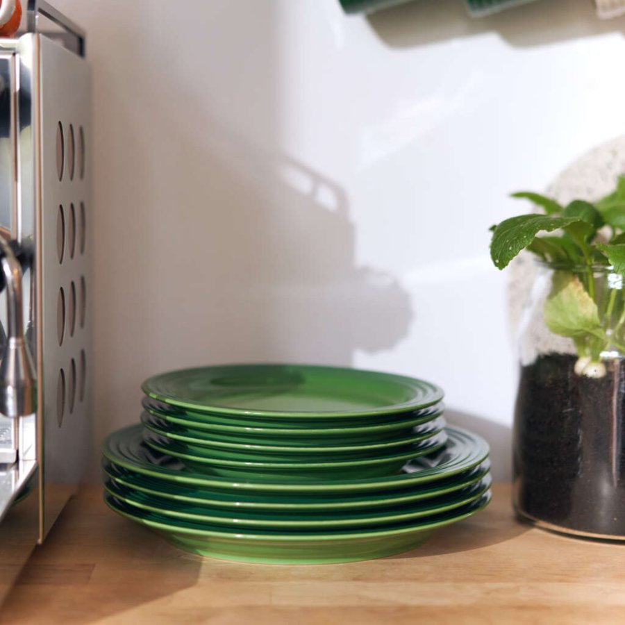 Le Creuset Signature Tallerken 22 cm, Bamboo Green