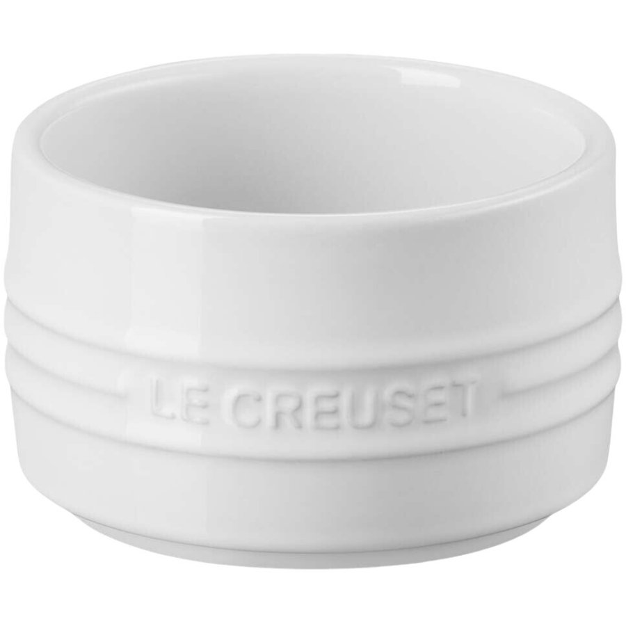 Le Creuset Stabelbar Ramekin 9,3 cm, White