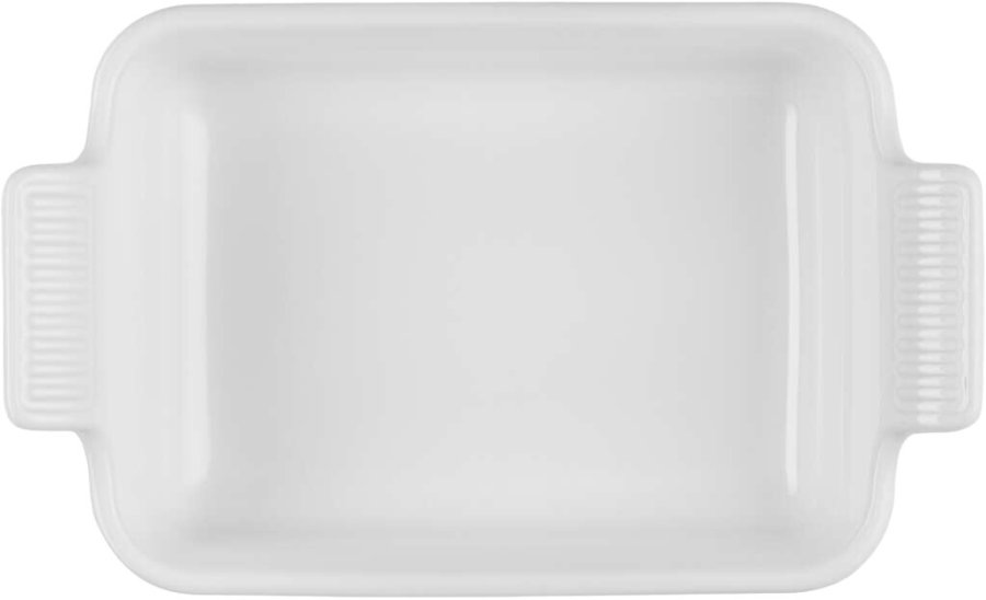 Le Creuset Heritage Fad 19 cm, White