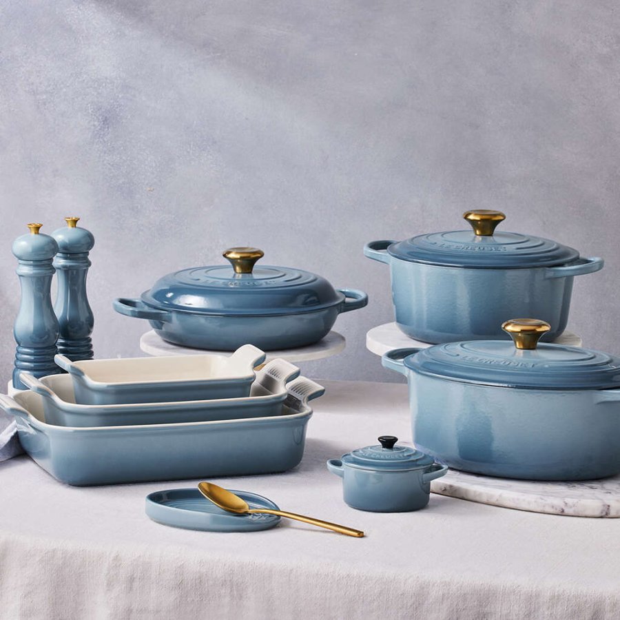 Le Creuset Heritage Fad 26 cm, Chambray