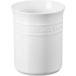 Le Creuset Bestik- og Redskabskrukke H14,8 cm, White